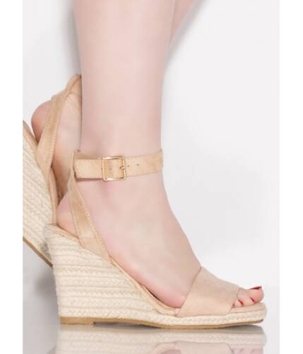 Incaltaminte femei cheapchic vacation home espadrille wedges natural