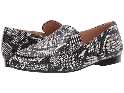 Incaltaminte femei coach harper beadchain loafer natural printed leather