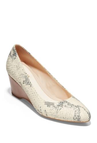 Incaltaminte femei cole haan the go-to wedge pump chalk pyt