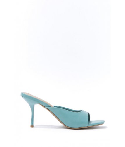 Incaltaminte femei forever21 faux leather square toe heels sage