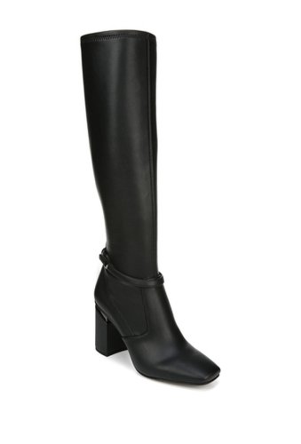 Incaltaminte femei franco sarto roxanne tall knee-high leather boot black