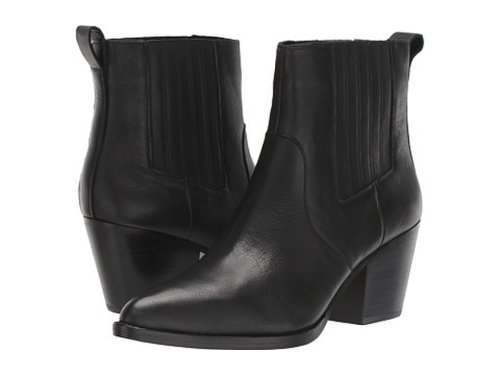 Incaltaminte femei jcrew leather chelsea western boot black