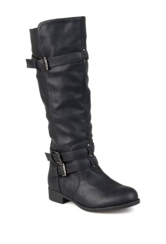 Incaltaminte femei journee collection bite ruched riding boot black