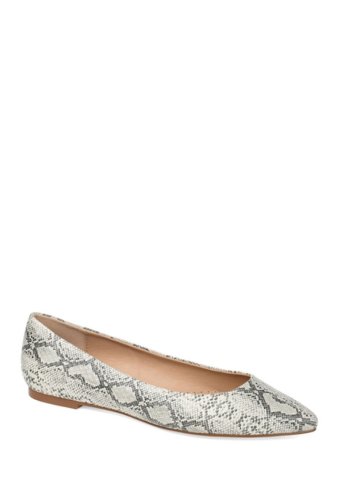 Incaltaminte femei journee collection moana pointed flat snake