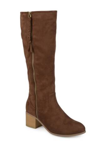 Incaltaminte femei journee collection sanora knee high boot - wide calf brown