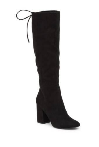Incaltaminte femei kenneth cole reaction corie tall lace-up boot black