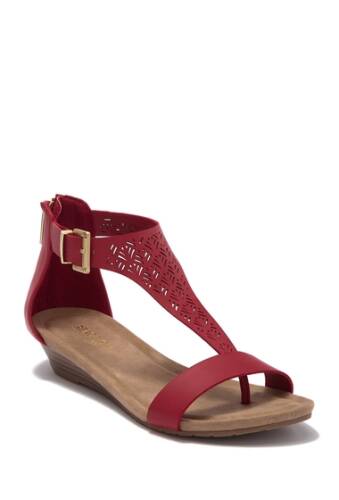 Incaltaminte femei kenneth cole reaction great city 3 short wedge sandal red