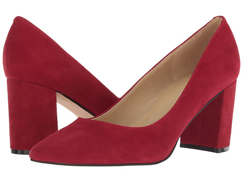 Incaltaminte femei marc fisher claire luxe red savoy suede