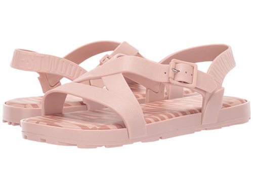 Incaltaminte femei melissa luxury shoes x vivienne westwood hermanos flat sandal light pink