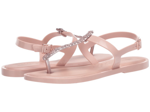 Incaltaminte femei melissa shoes slim sandal ii metallic pink