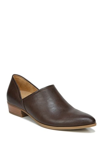 Incaltaminte femei naturalizer carlyn slip-on low boot - wide width available dark brown