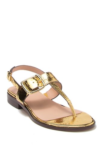Incaltaminte femei naturalizer erika leather sandal - multiple widths available gold leather