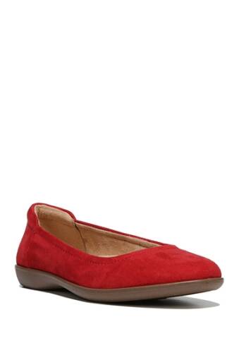 Incaltaminte femei naturalizer flexy flat - wide width available red