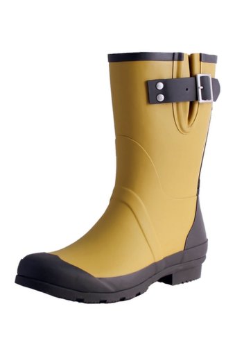 Incaltaminte femei nomad footwear london rain boot mustard