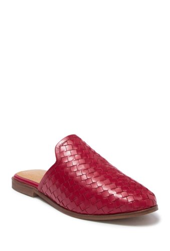 Incaltaminte femei seychelles knicknack leather loafer mule red