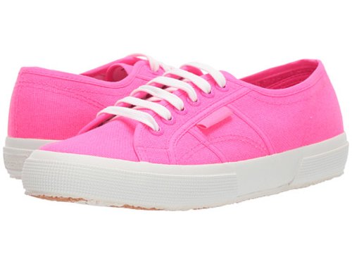 Incaltaminte femei superga 2750 cotu classic sneaker pink neon