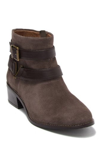 Incaltaminte femei vionic mana suede ankle boot - wide width available greige