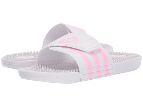 Incaltaminte fete adidas kids adissage (toddlerlittle kidbig kid) footwear whitetrue pinkfootwear white