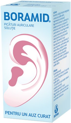 Boramid solutie auriculara, 10 ml, biofarm