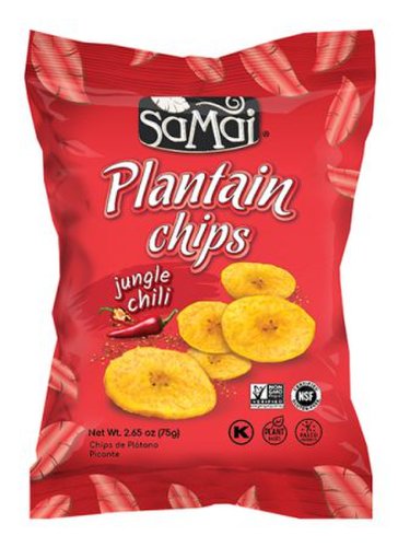 Chips de banane de gatit jungle chili, 75g, samai