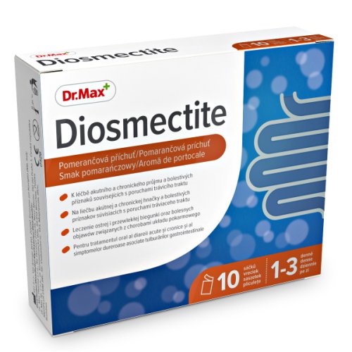 Dr.max diosmectita, 10 plicuri