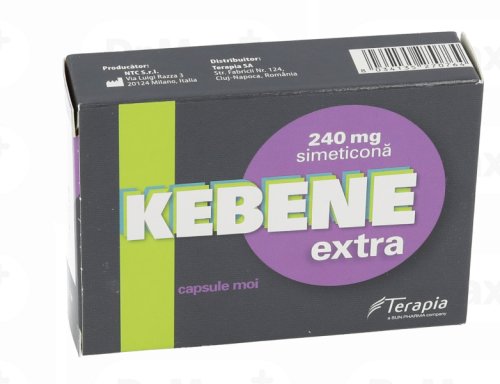 Kebene extra 240 mg, 30 capsule, terapia