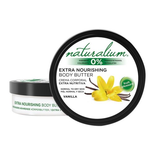 Cremă corporală hidratantă vainilla naturalium (200 ml)