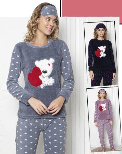 Pijama cocolino teddy