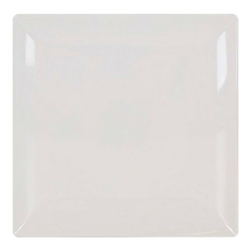 Platou pentru servire la mediterránea elite ceramică alb (30 x 30 x 2,5 cm)