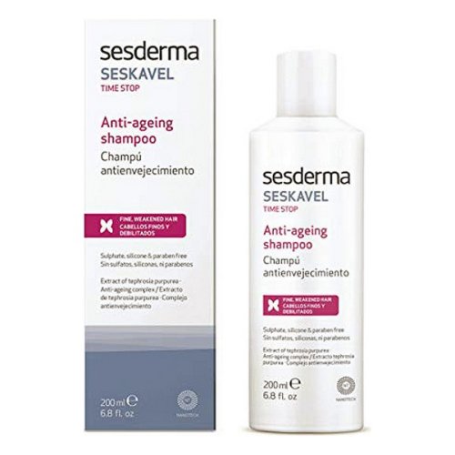 Șampon anti-aging seskavel time stop sesderma (200 ml)