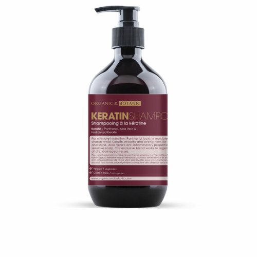 Șampon organic & botanic keratin (500 ml)
