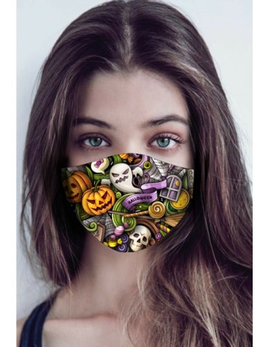 Tshirt Factory Halloween pattern mask