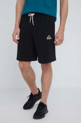 Adidas pantaloni scurti he1815 barbati, culoarea negru