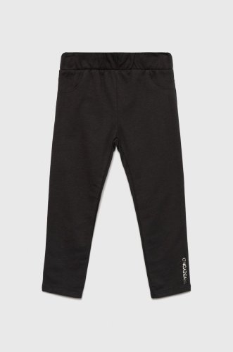 Birba&trybeyond leggins din bumbac pentru copii culoarea gri, neted