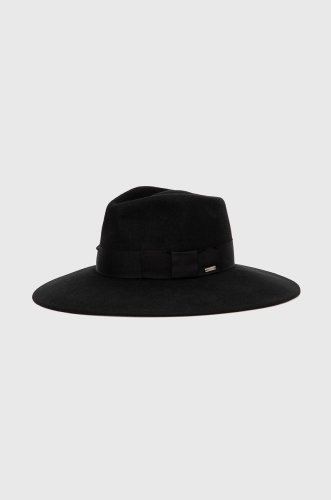 Brixton pălărie de lână culoarea negru, de lână