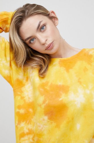 Frieda & freddies bluza femei, culoarea galben, modelator