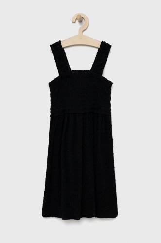 Gap rochie fete culoarea negru, mini, evazati
