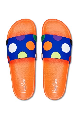 Happy socks - papuci pool slider big dot