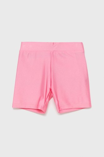 Kids only pantaloni scurti culoarea roz, neted