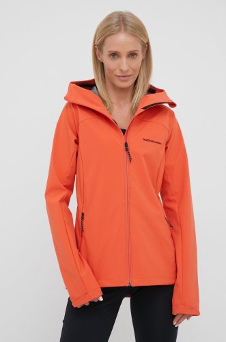 Peak performance jacheta de exterior explore culoarea portocaliu