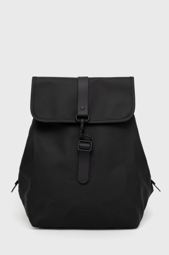 Rains rucsac 13870 bucket backpack culoarea negru, mare, neted