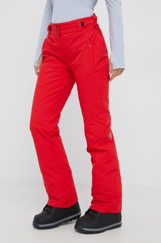 Rossignol pantaloni femei, culoarea rosu
