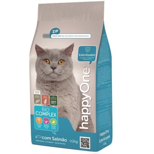 Hrană uscată pentru pisică sterilizată happyone, 2 kg
