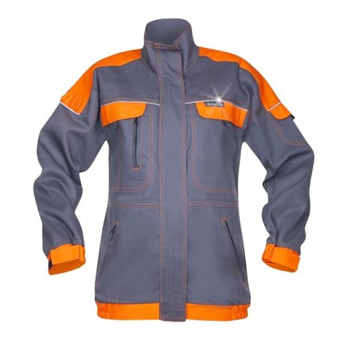Jacheta de lucru cool trend - gri/portocaliu - pentru femei gri - portocaliu m