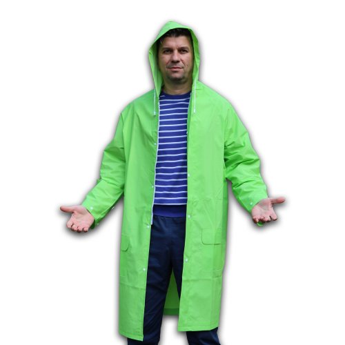 Pelerina de ploaie - model easy fit - verde - bsp guard - l