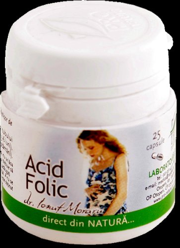 Acid folic 500mcg 25cps - medica