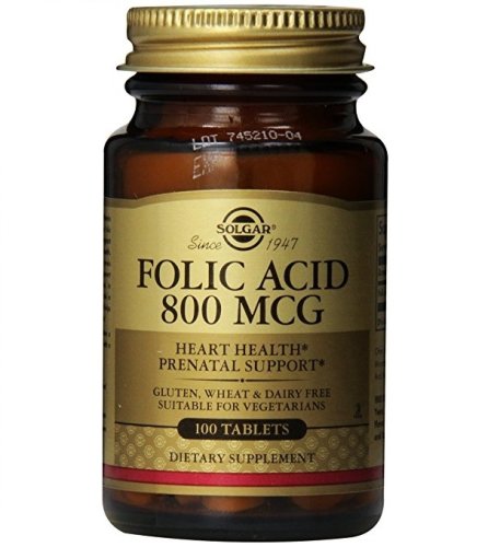 Acid folic 800mcg 100cps - solgar