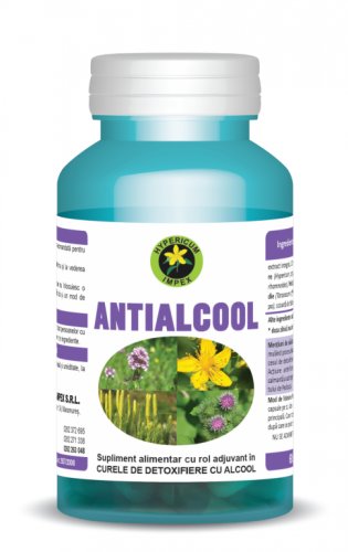 Antialcool 60cps - hypericum plant