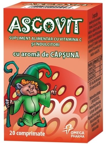 Ascovit capsuna 20cp - omega pharma