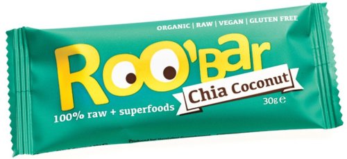 Baton chia cocos raw bio 30g - roobar
